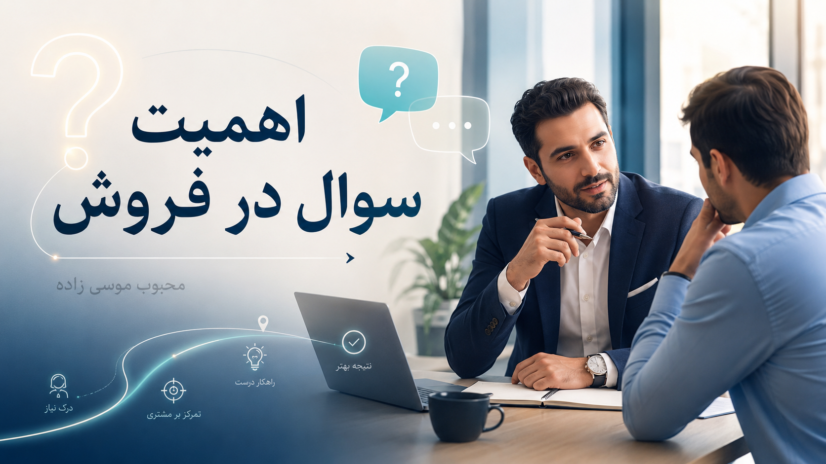 اهمیت سوال در فروش
